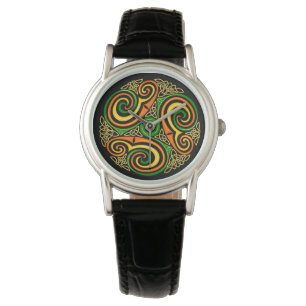 Celtic Knot Design Irish Ireland Scotland Wales Armbandsur