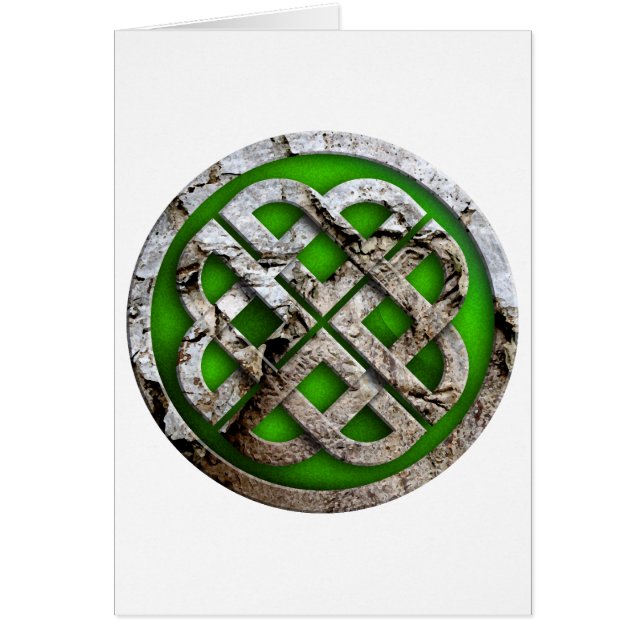 celtic knot hälsningskort (Framsidan)