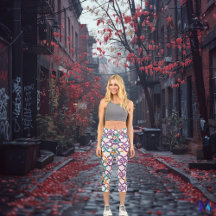 Celtic Knot Harmony - Vibrant Grönt och Lila