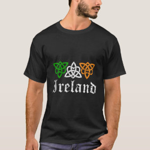 Celtic Knot Ireland Irish Flagga Tribal Medieval M T Shirt