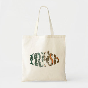 Celtic Knot Irish Flagga Färg Designer Bag Tygkasse