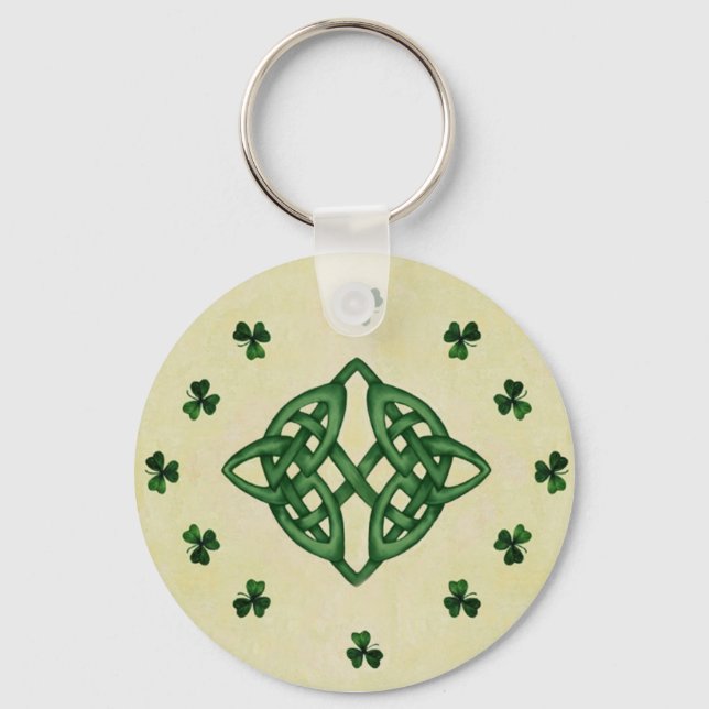 Celtic Knot Keychain Nyckelring (Framsida)