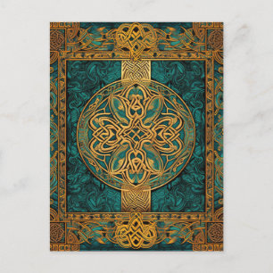 Celtic Knot Knotwork Vykort