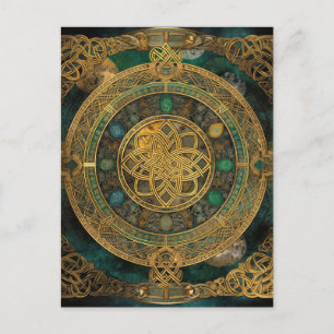 Celtic Knot Knotwork Vykort