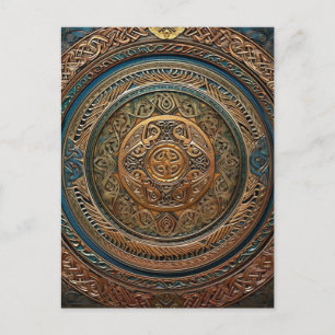 Celtic Knot Knotwork Vykort