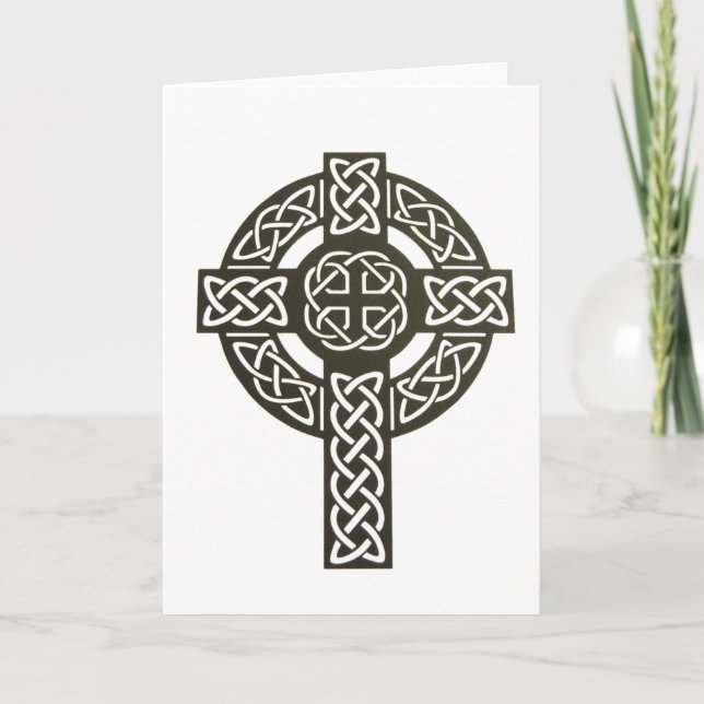 Celtic Knot Kor Helgkort (Framsida)