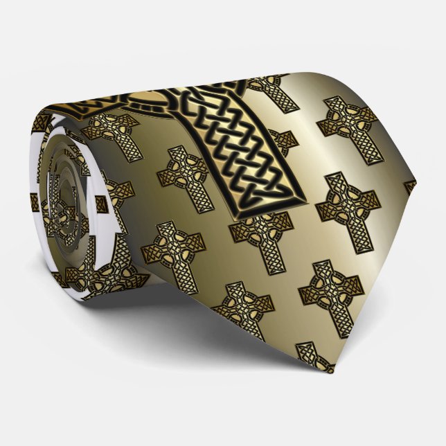 Celtic Knot Kor i Guld och Black Slips (Rullad)