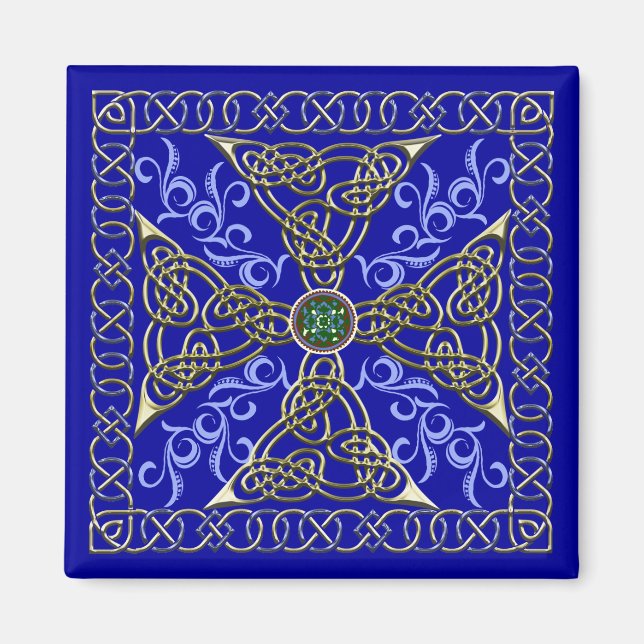 Celtic Knot Kor Magnet (Framsidan)