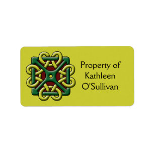 Celtic Knot Label Adressetikett