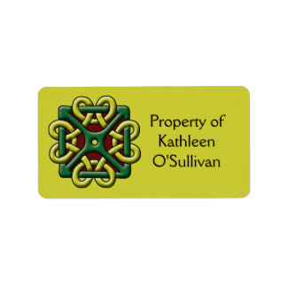 Celtic Knot Label Adressetikett