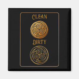 Celtic Knot Mandala Dishwasher Magnet