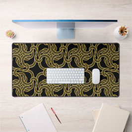 Celtic Knot Mönster Elegant Classy Black & Guld