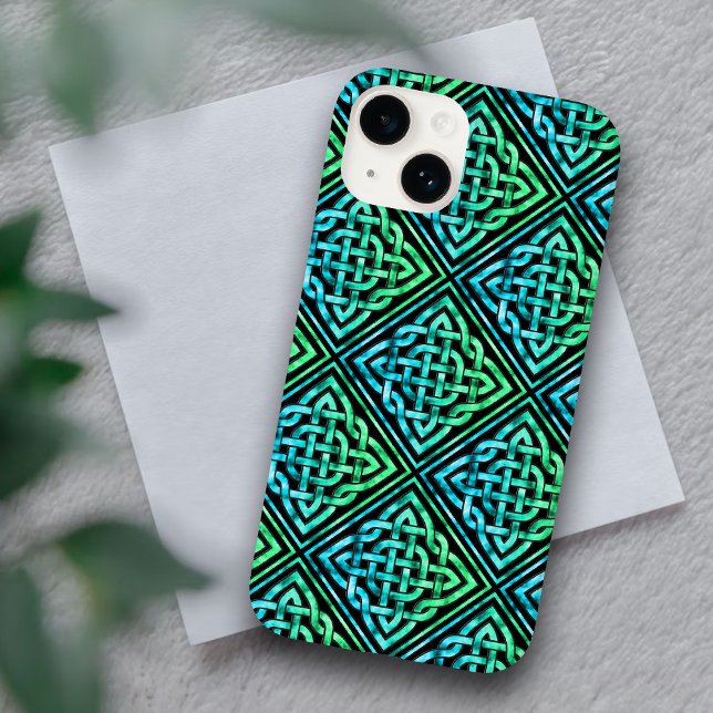 Celtic Knot Mönster iPhone 14 Fodral (Skapare uppladdad)