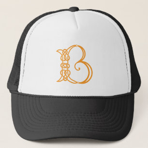 Celtic Knot Personlig Initial B Keps