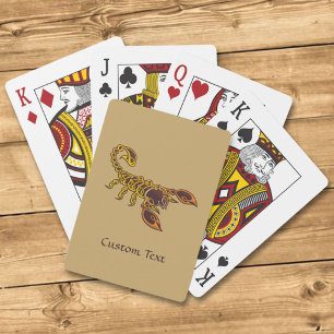 Celtic Knot Scorpion Casinokort