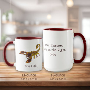 Celtic Knot Scorpion Mugg