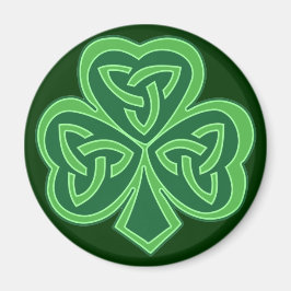 Celtic Knot Shamrock Magnet