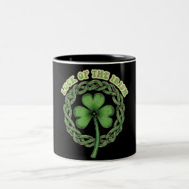 Celtic Knot Shamrock Två-Tonad Mugg