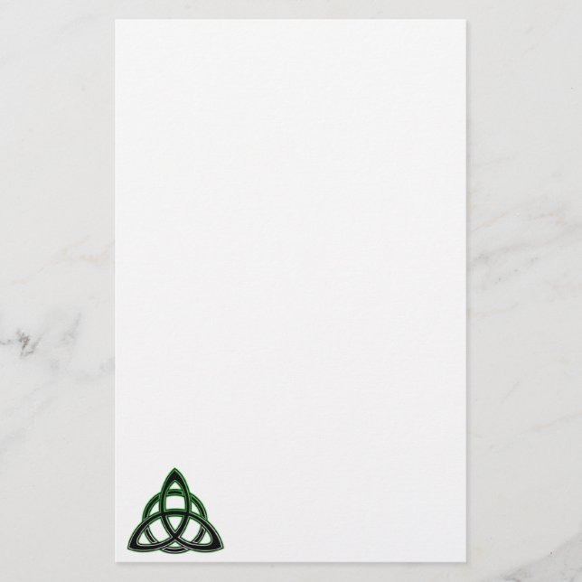 Celtic Knot Stationery Brevpapper (Framsida)