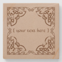 Celtic Knot Tribal Design Brown Weasted Version