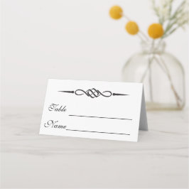 Celtic Knot Wedding Place Card Placeringskort