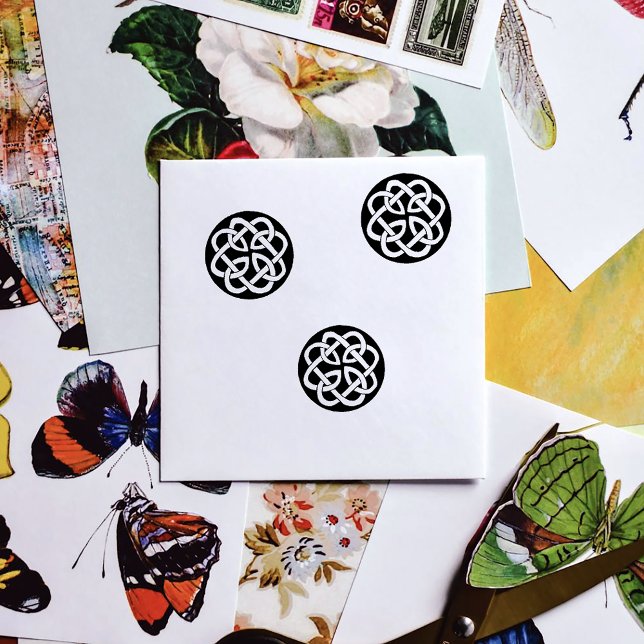 Celtic Knot Work Circle Stämpel (Skapare uppladdad)