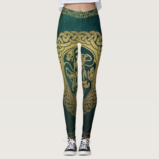 Celtic Knot Work Leggings (Framsida)