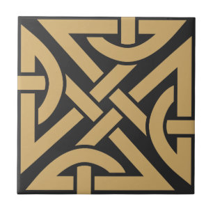Celtic Knot Work Mönster Kakelplatta