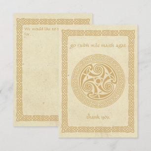 Celtic Knots Irish Gaelic Tack Template Kort