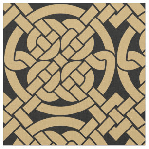 Celtic Knots Mönster Tyg