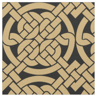 Celtic Knots Mönster Tyg