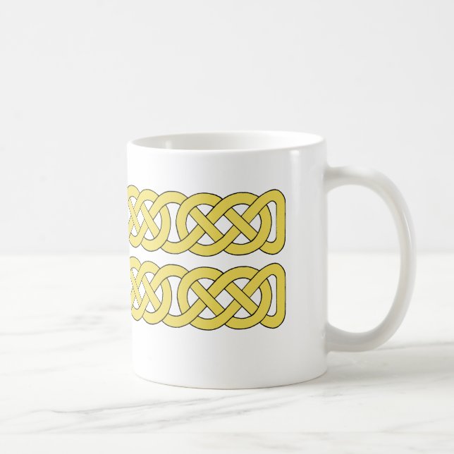 Celtic Knotwork Band Kaffemugg (Höger)