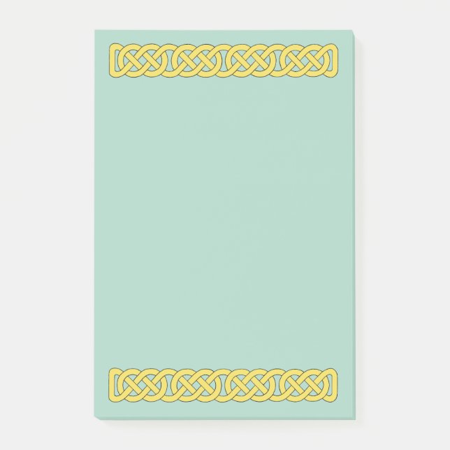 Celtic Knotwork Band Post-it Block (Framsida)
