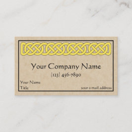 Celtic Knotwork Band Visitkort