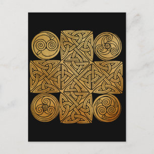 Celtic Knotwork Kor Vykort