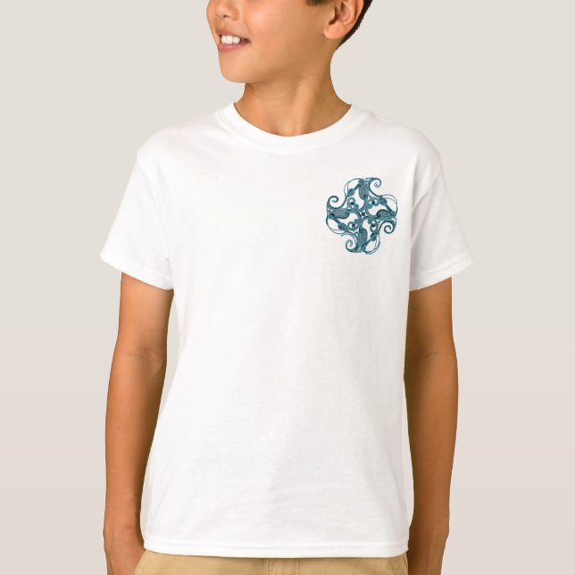 Celtic Knotwork lurar utslagsplatser - den Tee Shirt (Framsida)