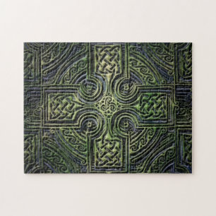 Celtic knotwork St. Patrick's Day Pussel