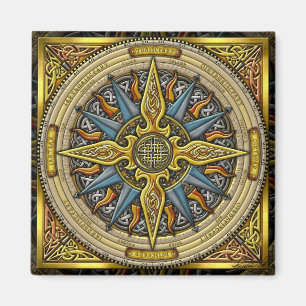 Celtic kompassmagnet magnet