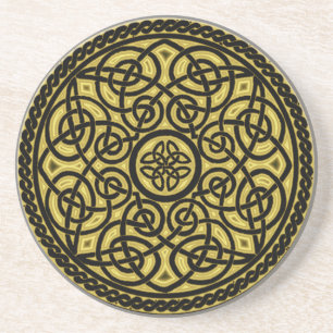 celtic konst underlägg sandsten