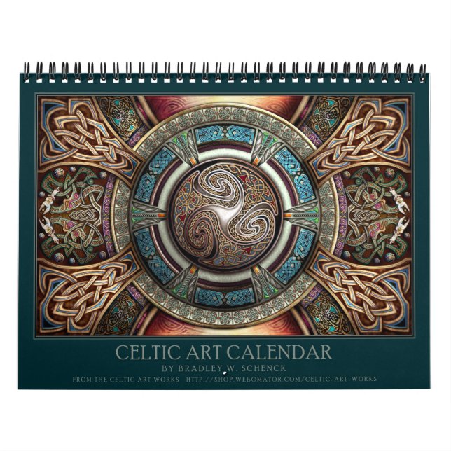 Celtic konstkalender kalender (Omslag)