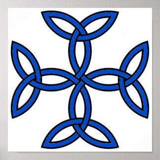 Celtic Kor 11 Blue Poster