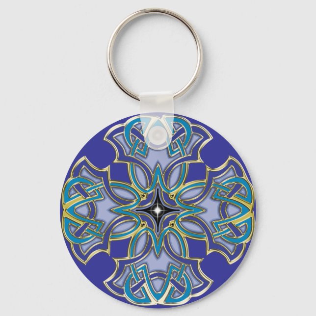 Celtic Kor 5 Nyckelring (Framsida)