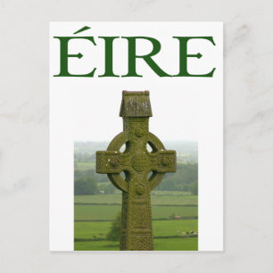 Celtic Kor Eire Irish Shirts and gifts Vykort