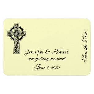 Celtic Kor i Black Ivory Spara datumet Magnet