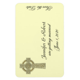 Celtic Kor i Guld och Elfenbenskusten Spara datume Magnet