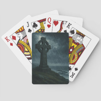 Celtic Kor i Stormy Windswept Sea Casinokort