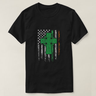 Celtic Kor Irish Flagga St patrick's day T Shirt