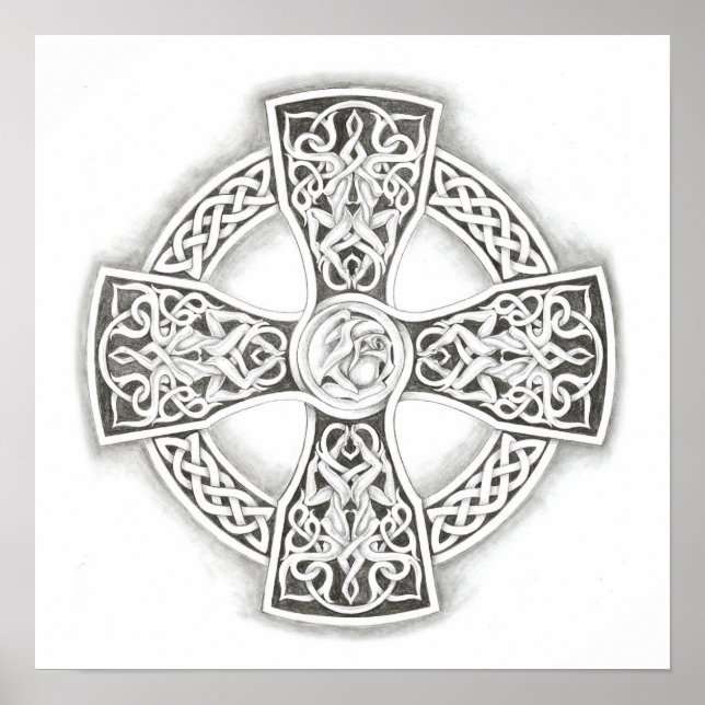 Celtic Kor Irish Poster Fine Art Print (Framsidan)
