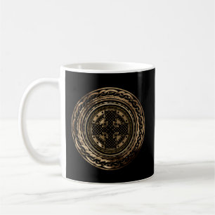 Celtic Kor Knot Irish Scottish Shield Warrior Kaffemugg