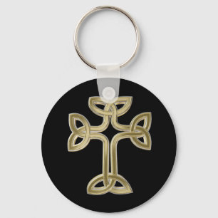 Celtic kor knot nyckelring